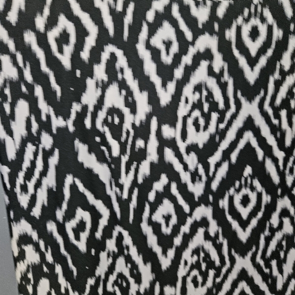 Valerie Stevens Womans Maxi Black/White Skirt Size Xl - Picture 5 of 12